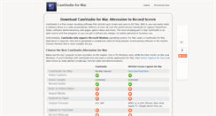 Desktop Screenshot of camstudioformac.com